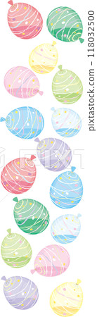 Water balloons_pastel colors_water filled_vertical random Water balloons_pastel colors_water filled_vertical random 118032500