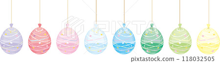 Water balloons_pastel colors_water filled_8 colors_set in a row Water balloons_pastel colors_water filled_8 colors_set in a row 118032505