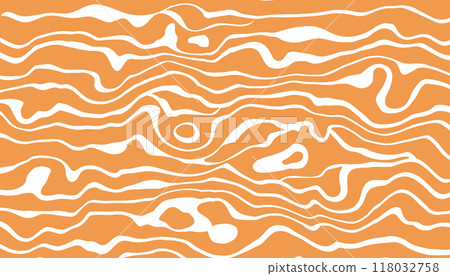 Wavy caramel pattern. Vector banner with milk toffee texture, abstract background. Wavy caramel pattern. Vector banner with milk toffee texture, abstract background. 118032758