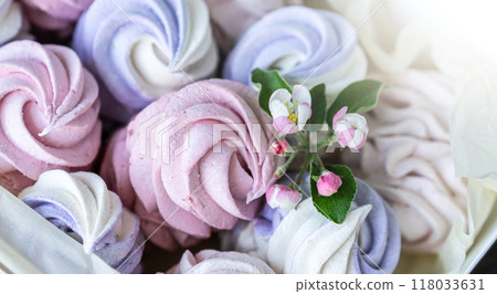 Delicious zefir in box 118033631