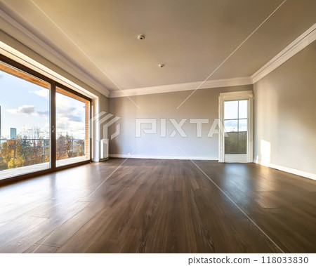 Newly built house image material 118033830