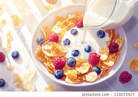 早餐圖片序列 早餐圖片序列 118033925