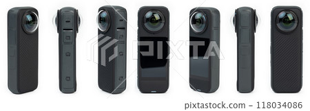 Black 360 vr action camera Black 360 vr action camera 118034086