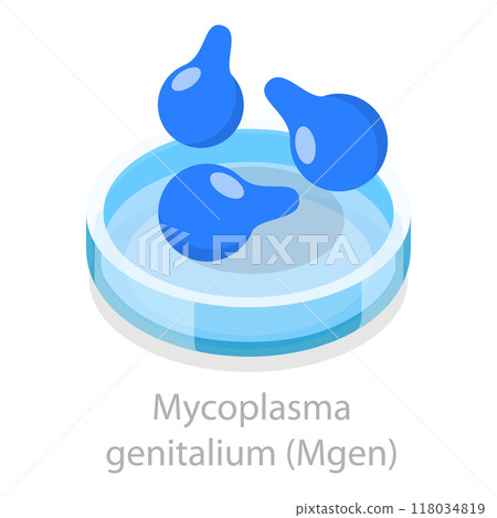3D Isometric Flat Illustration of Sexual Transmitted Disease. Item 5 3D Isometric Flat Illustration of Sexual Transmitted Disease. Item 5 118034819