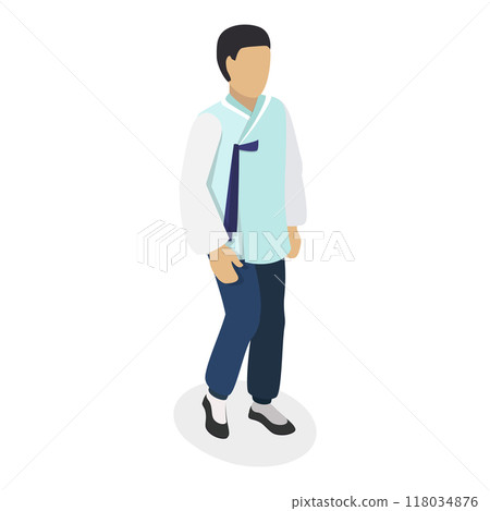 3D Isometric Flat Set of Ethnic Groups. Item 4 3D Isometric Flat Set of Ethnic Groups. Item 4 118034876