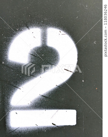 Written Wording in Distressed State Typography Found Letter Number Randsom Note 2 Written Wording in Distressed State Typography Found Letter Number Randsom Note 2 118036246