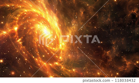 A celestial waltz of charged particles dancing in perfect harmony amidst the stars A celestial waltz of charged particles dancing in perfect harmony amidst the stars 118038432