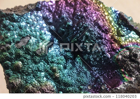 Rainbow Hematite Mineral 118040203