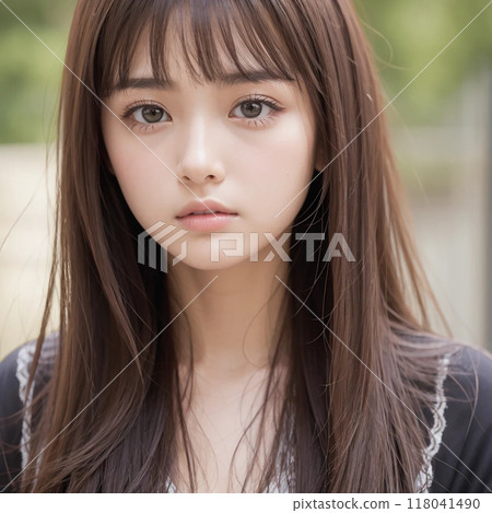 beautiful girl 118041490