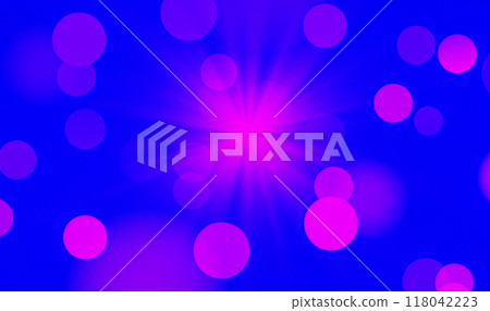Blue bokeh background banner for Party, greetings, poster, ad, events, and various design works 118042223