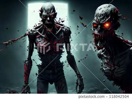 機器人戰士變成殭屍 118042504