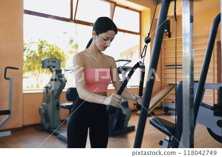 Training The Triceps With Hard Exercise  Training The Triceps With Hard Exercise  118042749