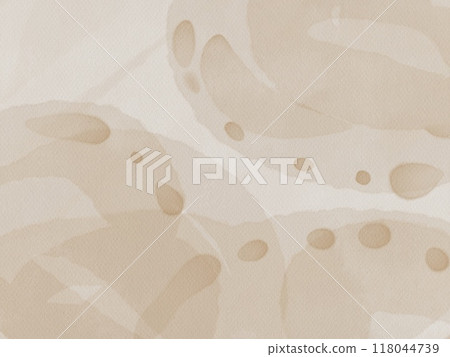 Watercolor brown beige gray dull fall winter autumn quality texture background wallpaper minimalistic shape paper ink 118044739