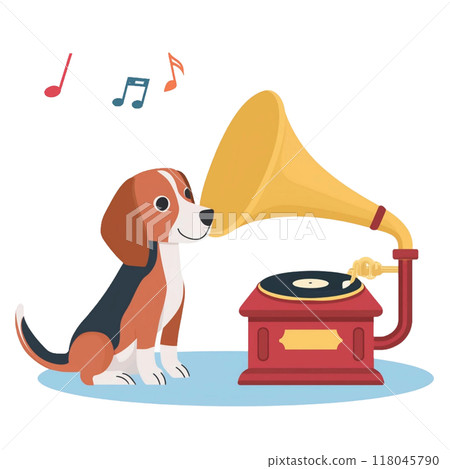 Gramophone and Beagle 3 / Flyer and poster material 118045790