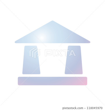 Bank icon template Bank icon template 118045970