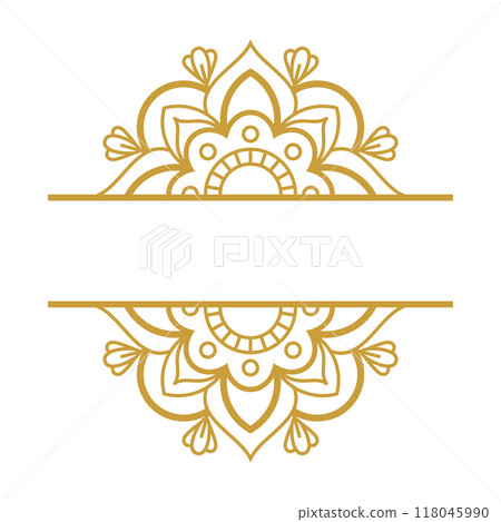 Mandala Ornament Design Mandala Ornament Design 118045990