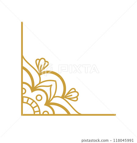 Mandala Ornament Design Mandala Ornament Design 118045991