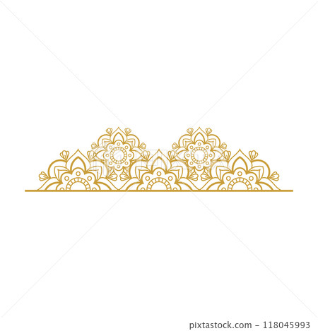 Mandala Ornament Design Mandala Ornament Design 118045993