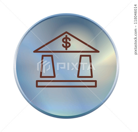 Bank icon template Bank icon template 118046014