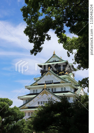 Osaka, Chuo-ku, Osaka City, Osaka Castle, Main Tower 118046204