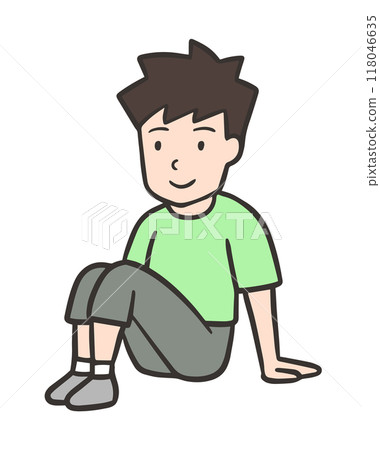 做體操的男孩 118046635