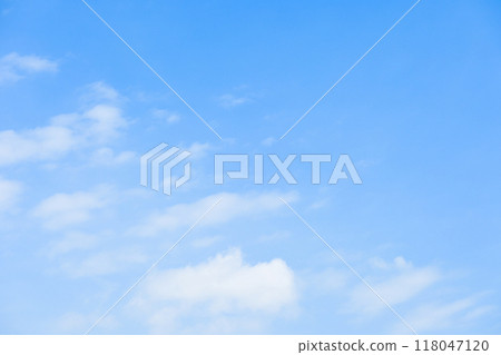 beautiful blue sky and white fluffy group of clouds with sunrise in the morning, natural background beautiful blue sky and white fluffy group of clouds with sunrise in the morning, natural background 118047120