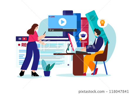 Online Educational Video Online Educational Video 118047841