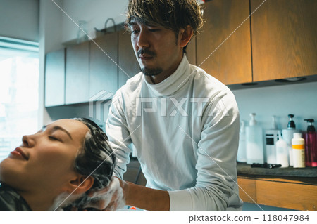 shampoo, beauty, beautician 118047984