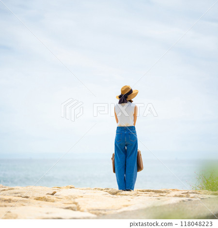 健康的女人肖像 118048223