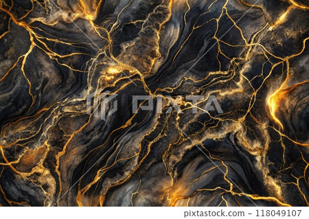 marble and gold abstract background texture.  118049107