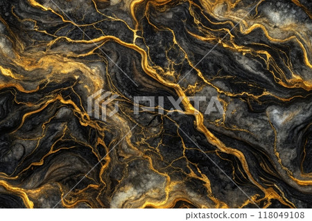 marble and gold abstract background texture.  118049108