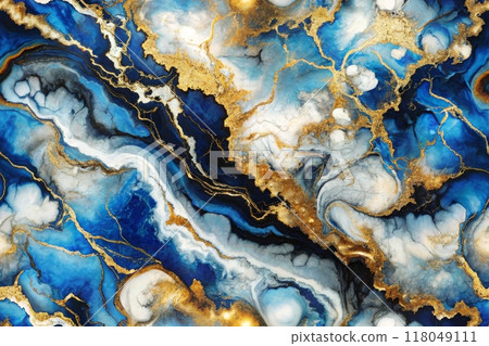 marble and gold abstract background texture.  118049111