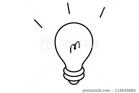 燈泡,目標/成就/目標業務圖標,等距插圖 燈泡,目標/成就/目標業務圖標,等距插圖 118049866