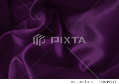 Purple fabric cloth texture for background and design art work, beautiful crumpled pattern of silk or linen. Purple fabric cloth texture for background and design art work, beautiful crumpled pattern of silk or linen. 118049931