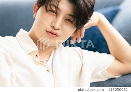 Young man portrait beauty image Young man portrait beauty image 118050081