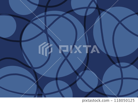 Abstract random blue line presentation background Abstract random blue line presentation background 118050125