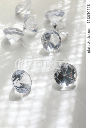 Transparent acrylic jewels sparkling image material Transparent acrylic jewels sparkling image material 118050318