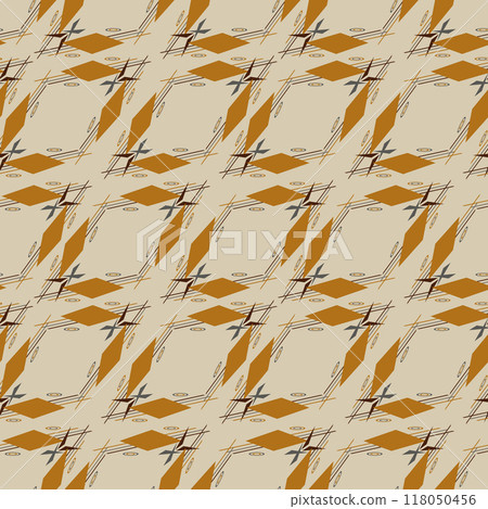 Textile motif seamless pattern. Lux fabric design textile swatch ladies dress, man shirt all over print block.  118050456