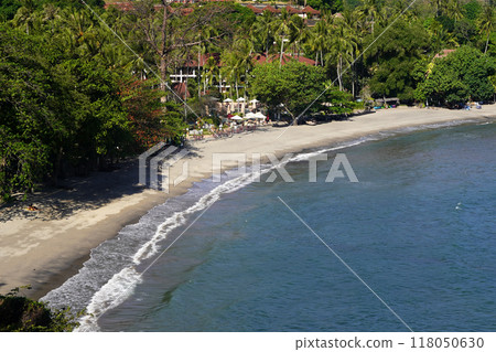 Idyllic beach scene near Pantai Senggigi, Lombok, Indonesia Idyllic beach scene near Pantai Senggigi, Lombok, Indonesia 118050630