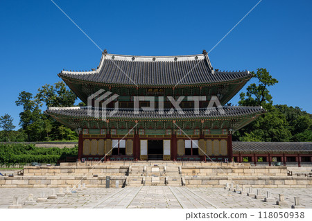 首爾世界文化遺產昌德宮仁政殿 首爾世界文化遺產昌德宮仁政殿 118050938