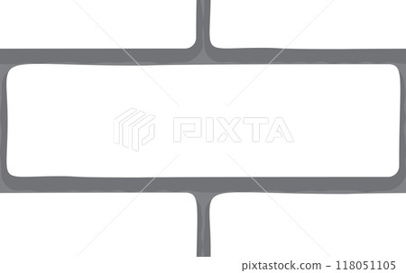 White brick wall seamless pattern 118051105