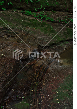 從滑川溪谷的散步道眺望 118051419