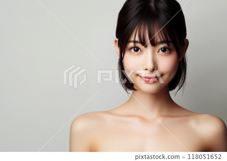 具有肖像拍攝風格的亞洲女性 118051652