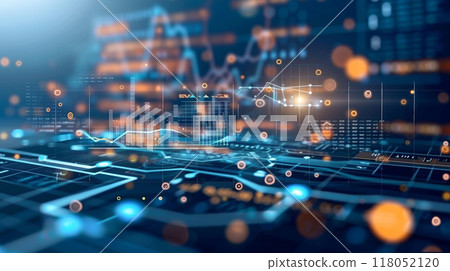 A computer screen with a lot of numbers and lines 118052120