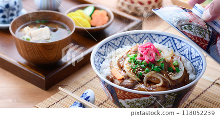 Tokachi Obihiro specialty: Pork kalbi rice bowl (stamina pork rice bowl) 118052239