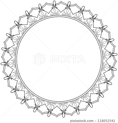 Ethnic black lace Ethnic black lace 118052542