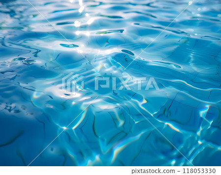 波光粼粼的水面背景 118053330