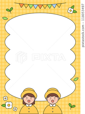 Vector illustration of cute children. Vector illustration of cute children. 118053497