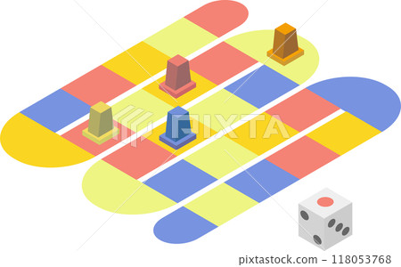 等距多彩雙六材料 等距多彩雙六材料 118053768