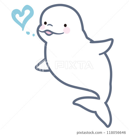 Beluga whale marine life Beluga whale marine life 118056646